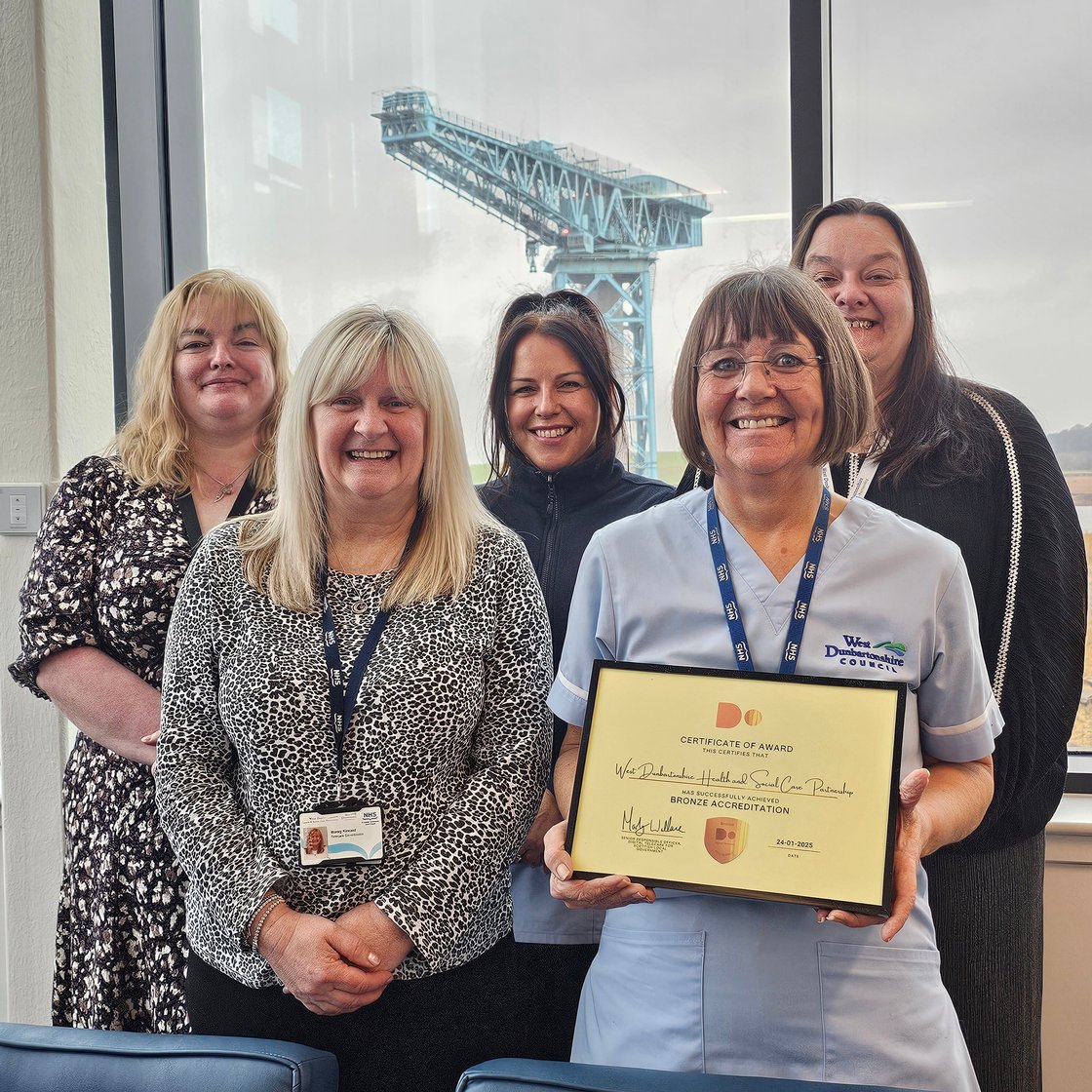 West Dunbartonshire HSCP Team Photo