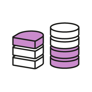 Icon representing data