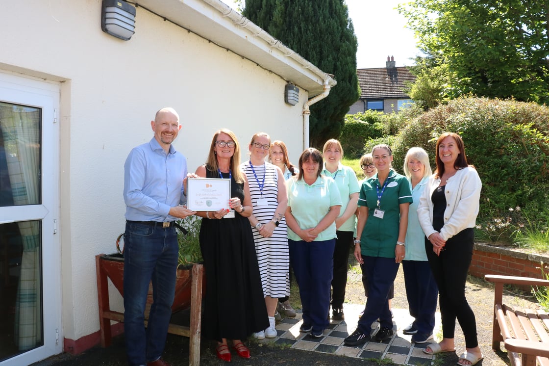 Platinum Telecare Award Inverclyde HSCP May 2025